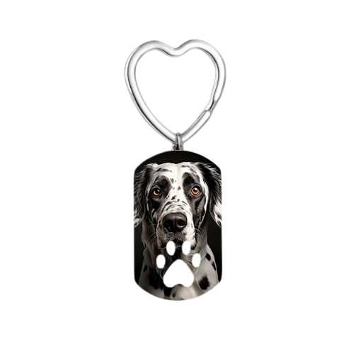 Personalized Dog Keychain